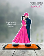 Sikh Wedding Personalized Caricature | C-02